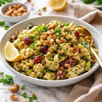 Curried Chicken Salad with Cashews