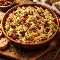 Curried Chicken Salad with Fruit and Pecans
