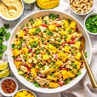 Curried Chicken Salad with Mangoes and Cashews