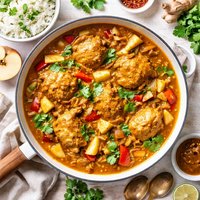 Curried Chicken with Apples