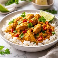 Curried Chicken with Rice