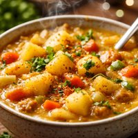 Curried Chunky Potato Soup