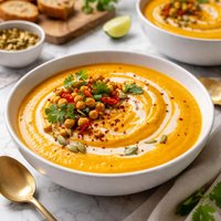 Curried Cream of Carrot Soup