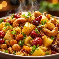 Curried Fruit and Nut Salad