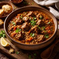 Curried Lamb and Lentil Stew