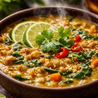 Curried Lentil and Lime Soup