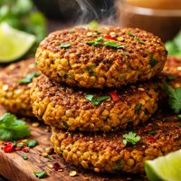 Curried Lentil Patties