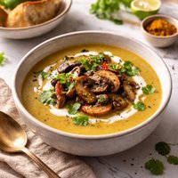 Curried Mushroom Soup