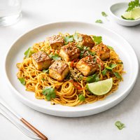 Curried Noodles with Tofu