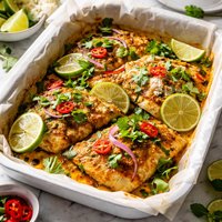 Curried Oven Steamed Fish