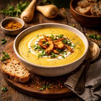 Curried Parsnip Soup