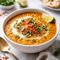 Curried Red Lentil Soup