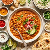 Curried Red Lentils