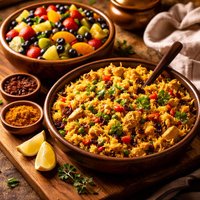 Curried Rice and Fruit Salad
