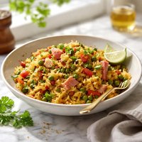 Curried Rice and Ham