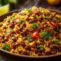 Curried Rice Lentils