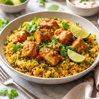 Curried Salmon Rice