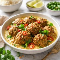 Curried Savory Veggie Neatballs