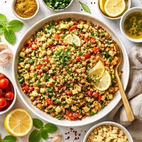 Curried Tabbouleh