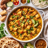 Curried Taro Yam Breadfruit
