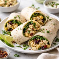 Curried Turkey Wraps Great for Leftovers