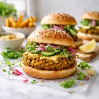 Curried Vegetable Burgers