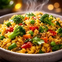 Curried Vegetable Rice