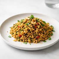 Curried White Wild Rice