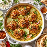 Curry and Yogurt Braised Chicken Thighs