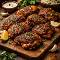 Curry Cajun Spiced Chicken