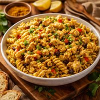 Curry Chicken Pasta Salad