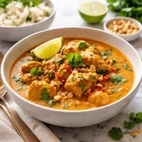 Curry Chicken Peanut Butter Sauce