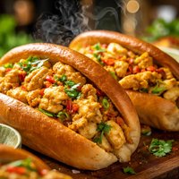 Curry Crab Sandwiches