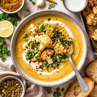 Curry Cream of Cauliflower Soup