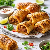 Curry Puffs Sausage Rolls