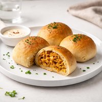 Curry Rice Dinner Rolls