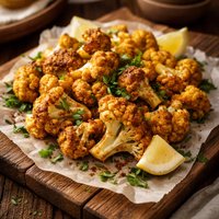 Curry Roasted Cauliflower