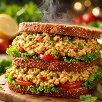 Curry Tuna Fish Sandwiches