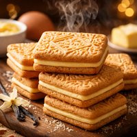 Custard Cream Biscuits