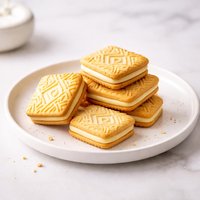 Custard Cream Cookies