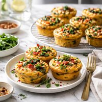 Cynthias Crustless Quiche Muffins