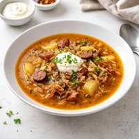 Czech Sauerkraut Soup