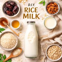 D I Y Rice Milk