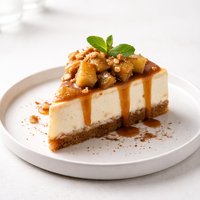Dads Caramel Apple Cheesecake