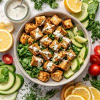 Dairy Free Ranch Dressing Tofu
