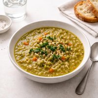 Dakota Smashed Pea and Barley Soup