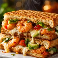 Dancing Shrimp Panini