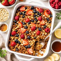 Daniel Fast Baked Oatmeal