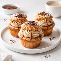 Danish Coffee Cream Puff Muffins