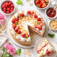 Danish Layer Cake Dansk Lagekage